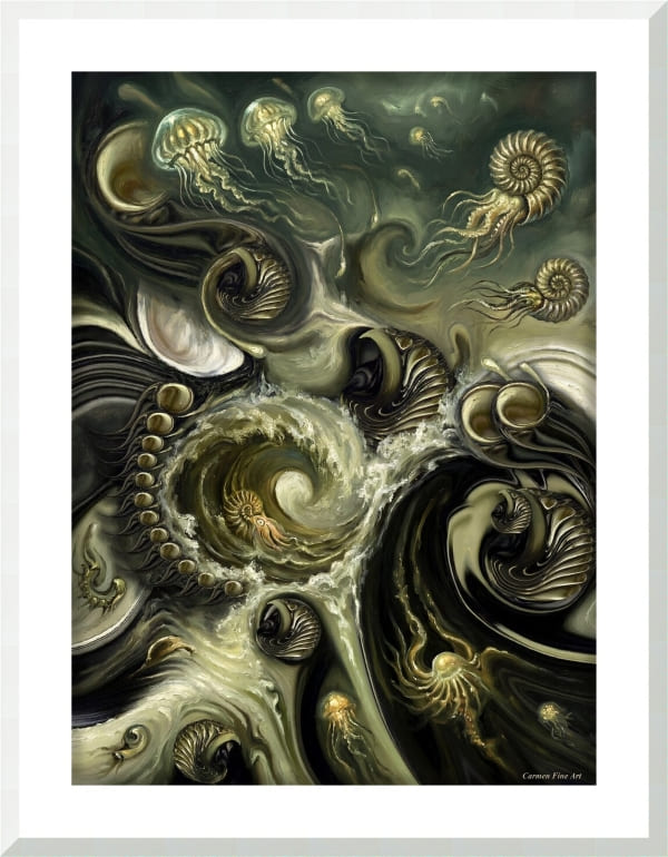 Seascape with Greener Intensity